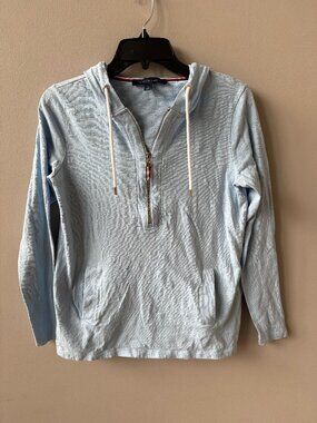 Tommy Hilfiger Women's 1/4 zip, 100% Cotton, Size small